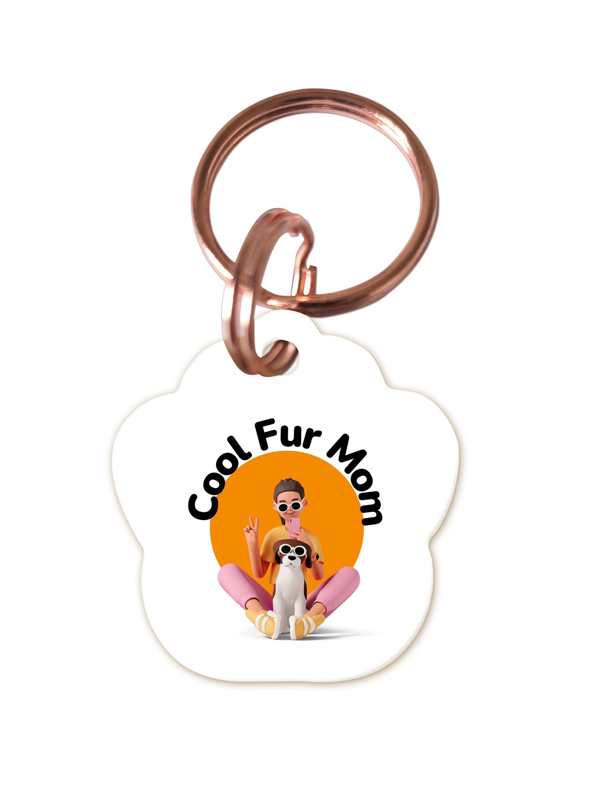 DOG ID TAGS - Muffin Shape - The Smug Dog