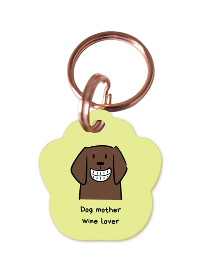 DOG ID TAGS - Muffin Shape - The Smug Dog